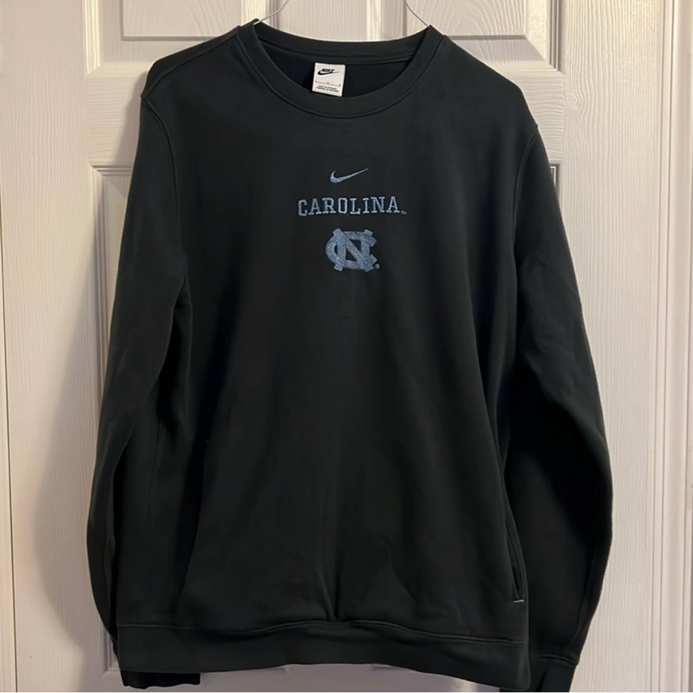 UNC University of North Carolina Nike college club fleece crewneck